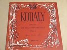 KODALY Sonata for Unaccompanied Cello Op. 8 JANOS STARKER Period SPLP 510 EXCLNT
