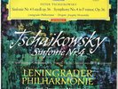 MRAVINSKY TCHAIKOVSKY SYMPHONY NO.4 DGG ED.1 RED STEREO TULIP SLPM 138657 NM