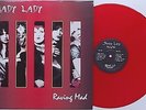 Shady Lady - Raving Mad LP RED VINYL Zolar X Berlin Brats L.A. Glam Proto Punk
