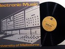 ELECTRONIC MUSIC University Of Melbourne '80 Australia import RARE comp. M-