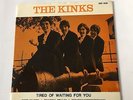 THE KINKS - TIRED OF WAITING FOR YOU EP PS NORWAY/SWEDEN RARE