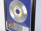 Queen, Radio Ga Ga, Platin Record, platin Schallplatte, Award, goldene