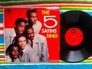 5 SATINS LP Sing EMBER ELP 100 rare ORIGINAL nice copy DOO WOP