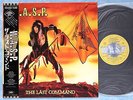 W.A.S.P. The Last Command ECS-91134 JAPAN PROMO LP w/OBI 070az8