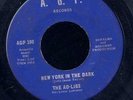 SCARCE NORTHERN SOUL AD - LIBS 45 BLUE LBL A.G.P NEW YORK IN THE DARK -HUMAN
