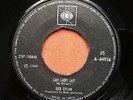 BOB DYLAN-LAY LADY LAY VERY RARE ORIGINAL INDIAN 7'' 45RPM 1969 EX