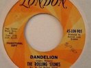 THE ROLLING STONES DANDELION /WE LOVE YOU PROMO 45 LONDON LON-905 VG++