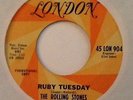 THE ROLLING STONES RUBY TUESDAY /LET'S SPEND THE.. PROMO 45 LONDON LON-904 VG++