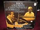 PHILIPS Stereo SZERYNG Walcha Bach 6 Suonate Violin Solo e Cembalo 2LP