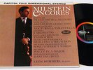 MILSTEIN ENCORES/VIOLIN RECITAL/ORIGINAL CAPITOL STEREO SIDE LOGO/NM-