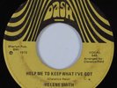 Deep Soul 45 HELENE SMITH Help Me To Keep What I've Got DASH HEAR