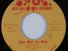 Northern Soul 45 SUNDAY WILLIAMS Thats What You Want RED BALLOON VG++ HEAR