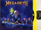 MEGADETH rust in peace EST 2132 A1/B1 1st press uk capitol 1990 LP PS EX/EX-