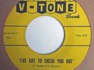 BILLY HARNER I've Got To Check You Out NM 45 rpm Northern Soul