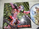 IRON MAIDEN  DELUXE BOX PARIS FRANCE 1986 3 LP  PDK METAL  LP  PICTURE NEW