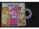 EMERSON LAKE & PALMER - Lucky Man Rare French PS Psych Prog Pink Island