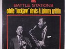 EDDIE LOCKJAW DAVIS & JOHNNY GRIFFIN: Battle Stations LP (small tear on one cor