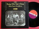 CROSBY STILLS NASH & YOUNG RARE UK 1ST LP 1970 DEJA VU PLUM ATLANTIC TEXTURED GF