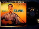ELVIS PRESLEY - Strictly Elvis Jacket + 4 song EP, gorgeous condition EPA-994