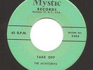 MONTEREYS Take Off / Congo Cha Cha  RARE Instr 45 on Mystic Rochester NY  Listen