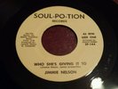 JIMMIE NELSON WHO SHE'S GIVING IT TO TOUCH 45 rpm SOUL-PO-TION Northern Sound