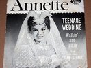 Annette (Funicello) Teenage Wedding Picture Sleeve (NO 45-Just Sleeve) ORIGINAL
