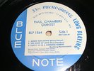 Paul Chambers, Blue Note 1564, 1st mono, 47 West 63rd, no INC, RVG, ear, DG, VG