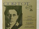 ALFRED CORTOT - BACH SCHUBERT SAINT-SAENS CHOPIN - RARE ADES LP EX++/NM
