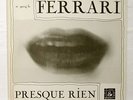 LUC FERRARI presque rien no.2 AVANT-GARDE EXPERIMENTAL - INA GRM LP NM