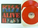 KISS ALIVE II - DBL LP RED VINYL - Casablanca Records CALD 5004