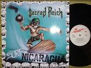 SACRED REICH, SURF NICARAGUA, LP 1988 HOLLAND 1ST PRESS A/B VG+/NM INNER/SL
