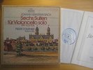 BACH Cello Suites FOURNIER Archiv 2710 005 3LP
