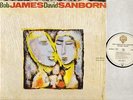 BOB JAMES AND DAVID SANBORN double vision 925 393-1 in open shrink LP PS EX+/EX+