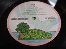 King Crimson LP Red UK Pink island rim 1st press SUPERB VINYL