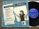 Juliette GRECO - chante  - Philips, P 76020 R, rare 10