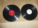 2 Vintage ARABIC 78 RPM Records M. EL BAKKAR + ZEKIE ABDELGHANI Albums