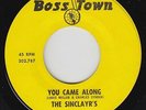 Sweet/70s Soul Funk 45 - Sinclayr's - You Came Along - Boss Town VG++ mp3 rare