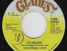 70s Soul 45 - Universal Love - It's You Girl - Glades - mp3