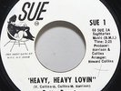 Betty Brewton 45 Heavy Heavy Lovin WLP Demo Sister Funk Soul on Sue