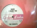 THE SUNSETS RARE AUSTRALIAN LEEDON LABEL GARAGE/BEAT/PSYCH