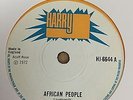 Jay Boys/Harry J All Stars - African People/Version - Harry J HJ-6644A/B - 1972