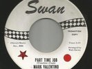 ROCKABILLY - MARK VALENTINO- JIVIN' AT THE DRIVE IN --HEAR BOTH -1963 PROMO SWAN