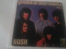 DEEP PURPLE hush - shades of  RARE COVER/LABEL  ISRAEL ISRAELI LP