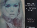 Yvette Mimieux Ustad Ali Akbar Khan Flowers Of Evil Japan gatefold LP Victor 