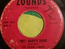 THE SOUND BARRIER my baby's gone / hey hey RARE GARAGE PUNK 45 ZOUNDS ohio