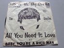 THE BEATLES ALL YOU NEED IS LOVE PARLOPHONE 45 SPD 431 RARE SOUTH AFRICA