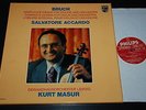 Accardo Masur Bruch Compl. Works for Violin & Orchestra Dutch Ed1 Philips 4LP NM