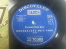 ROLLING STONES EP 33T  DISCOTELEX PROMO No 2  DECCA  JUIN 1966 
