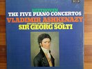SXLG 6594-7 Beethoven Five Piano Concertos Ashkenazy Solti DECCA 4xLP NM/VG