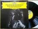 DGG 138 990 ED1 REGER Solo Cello Suite ANJA THAUER JEAN FRANCAIX *NM*